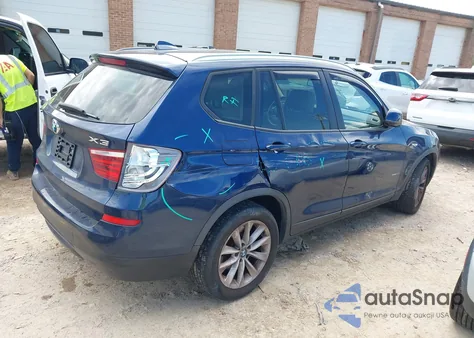 2016 BMW X3 xDrive28I из США, поврежденный, VIN 5UXWX9C51G0D74615